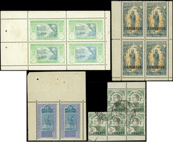 Colonies, petit lot de paires, blocs de 4 ou blocs avec bords pour ...