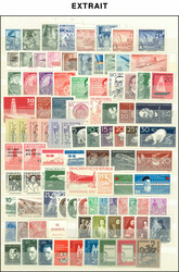 RDA, collection en classeur, Poste et BF, TB (Catalog value 5800,-)