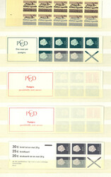Belgique-Pays-Bas, collection de carnets entre 1966 et 1987, TB