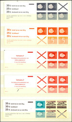 Belgique-Pays-Bas, collection de carnets entre 1966 et 1987, TB