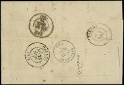 44Ba 20c. bleu foncé superbe nuance, T I, R II, Pos. 13, obl. GC ...