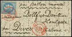 N°29B obl. càd rouge PARIS (SC) 12/10/70 répété à côté s. LAC ...