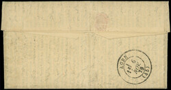 N°37 obl. Etoile s. Gazette N°4 avec son supplément, càd Pl. de ...