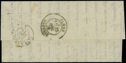 N°37 obl. Etoile 9 s. LAC, càd R. Montaigne 7/12/70, arr. ALGER ...