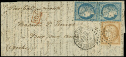 N°36 et 37 (2) obl. Etoile 35 s. LAC, càd Ministère des Finances ...