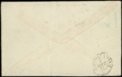 N°39C, 41B et 43A PAIRE un t. effleuré, obl. GC 2049 s. Env., càd ...