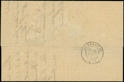 N°37 et 42Bc 5c. vert-GRIS obl. GC 2818 s. LAC, càd T17 PERPIGNAN ...