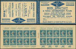 1665: アルジェリア - Stamp booklets