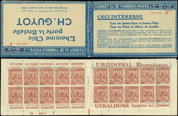 1665: アルジェリア - Stamp booklets