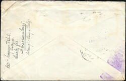 1925, Belgian Congo, envelope, franked with (1x) 75c Vloors issue, ...