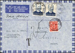 1850: Belgisch-Kongo - Portomarken