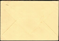 1957, Belgian Congo, airmail envelope, franked with (1x) 1fr and (2x) ...