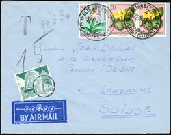 1850: Belgisch-Kongo - Portomarken