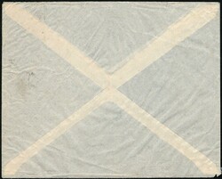 1950, Belgian Congo, airmail envelope, franked with (1x) 3fr and (1x) ...