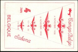 1938, Belgian Congo, FFC, franked with (1x) 3fr Airmail 1934 issue ...