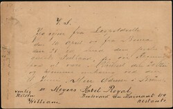 1903, Congo Free State, postal stationery Stibbe #15, at 15c, sent ...