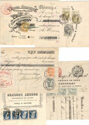 1810: Belgium - Covers bulk lot