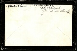 1938, Luxembourg, lettre de deuil, affranchie avec (2x) "75c brun - ...