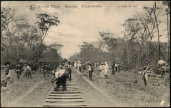 1920, ALBERTVILLE (4), Belgian Congo, picture postcard, written on ...