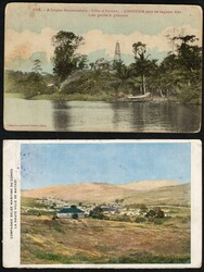 1913-1920, ALBERTVILLE (4), Belgian Congo, group of 2 picture ...