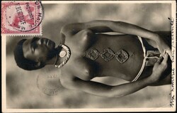 1939, ALBERTVILLE (5), Belgian Congo, picture postcard, written on ...