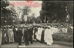 1911, BRUXELLESVILLE (3), Belgian Congo, picture postcard (view of ...