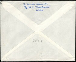 1962, CHARLESVILLE, Republic of Congo, envelope with content, written ...