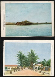 ELISABETHVILLE (2), Belgian Congo, group of 2 picture postcards ...