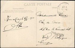 1911, LEOPOLDVILLE (4), Belgian Congo, picture postcard (view of ...