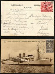 1930, LEOPOLDVILLE (5), Belgian Congo, group of 2 picture postcards ...