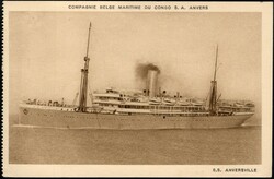 1932, THYSVILLE (1), Belgian Congo, picture postcard (view of the ...