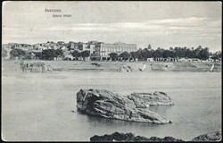 1914, Sudan, picture postcard franked with (2x) 2m green and brown - ...