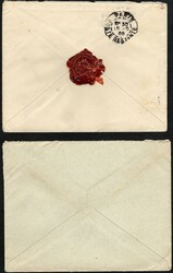 1907-1908, Maroc Français, lot de deux lettres en franchise ...