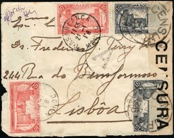 1918, Maroc Français, lettre recommandée, affranchie avec (2x) 10c ...