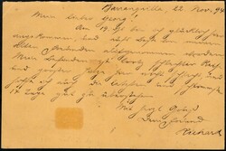 1894, Colombia, postal stationery Higgins &amp; Gage #14 response ...