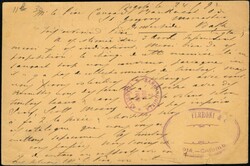 1892, Colombia, postal stationery Higgins &amp; Gage #12, 2c black on ...