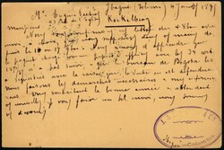 1895, Colombia, postal stationery Higgins &amp; Gage #12, 2c black on ...