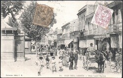 1908, Algeria (France), picture postcard franked (on view side) at 5c ...