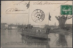 1908, France, picture postcard, franked (1 stamp on view side) with ...