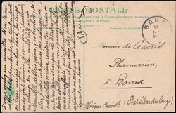 1908, France, picture postcard franked (on view side) at 10c (Y&amp;T ...