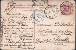 1907, Italy, picture postcard franked at 10c (Y&amp;T 67) sent from ...