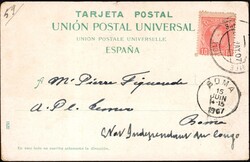 1907, Santa Cruz De Tenerife, picture postcard, franked at 10c (Y&amp ...