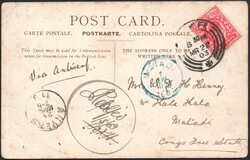 1903, United Kingdom, picture postcard franked with 1p (Y&amp;T 107), ...