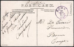 1908, Great Britain, picture postcard, franked (on view side) with ...