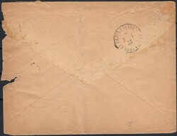1920, Belgian Congo, registered envelope franked with (horizontal ...