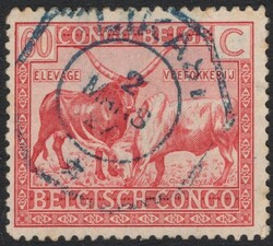 1927, Belgian Congo, LIKASI (Heim & Keach type T1B.1-DMy) cachet, in ...