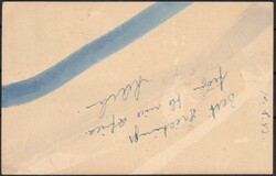 1943, Belgian Congo, postal stationery Stibbe #74 with additional ...