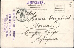 1910, Argentina, picture postcard franked (on view side) at 3c (Y&amp ...