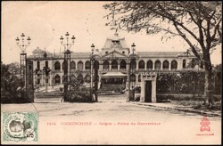 1910, Cochinchine - Indochina, picture postcard, franked (on view ...