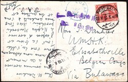 1910, Egypt, picture postcard franked at 4m (Y&amp;T 40), sent from ...